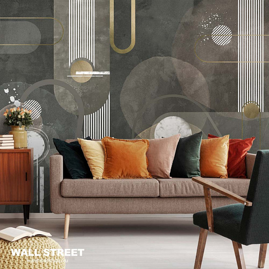Фотообои в интерьере артикул Deco 18, АРТ-ДЕКО / DECO, Wall street Фотообои в интерьере артикул Deco 18, АРТ-ДЕКО / DECO, Wall street